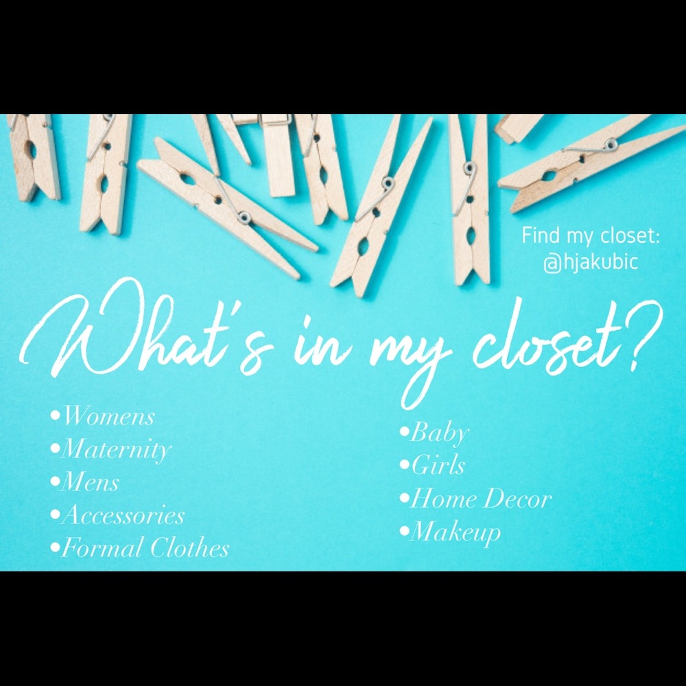 🛍What’s in my closet?🛍